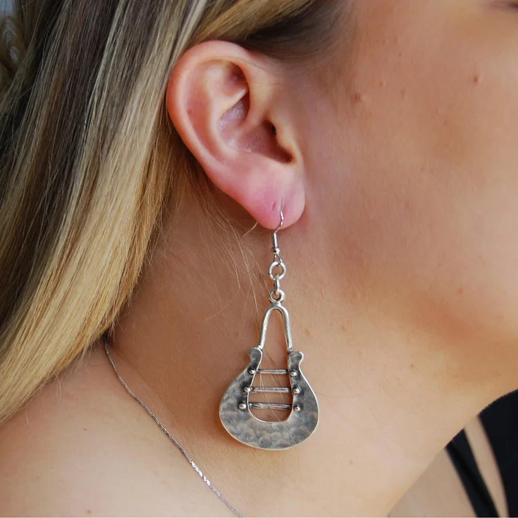 Vintage Strings Dangle Earrings - Image 2