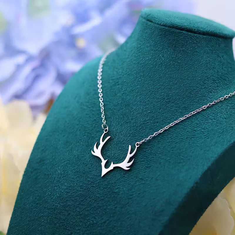 Whispering Forest Antler Grace Necklace - Image 2