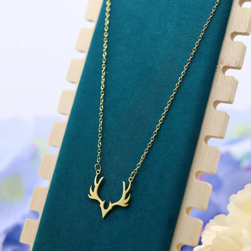 Whispering Forest Antler Grace Necklace - Image 3