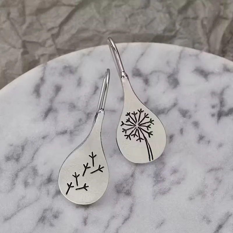 Whispers of Dandelion Dreams Earrings - Image 2