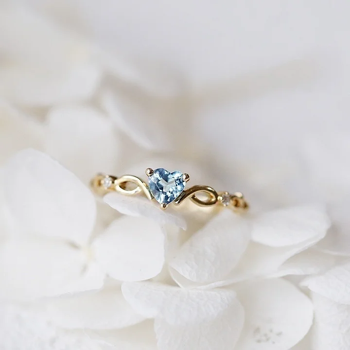 Zirconia Heart Ring - Image 2