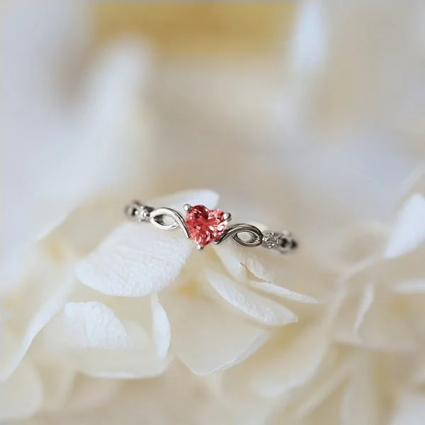 Zirconia Heart Ring - Image 3