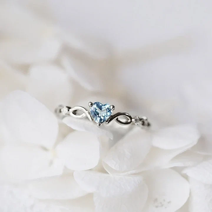 Zirconia Heart Ring - Image 4
